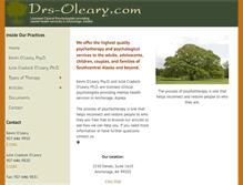 Tablet Screenshot of drs-oleary.com